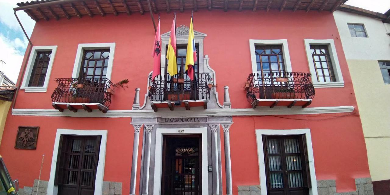 Hotel Casa Del Aguila Cuenca Exterior photo